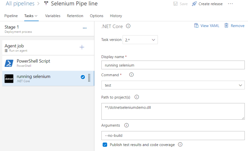 Automation Test With Selenium, .NET And Azure DevOps